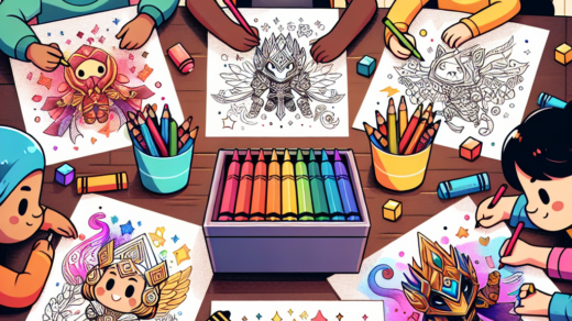 Cara Kreatif Menggunakan Gambar Mewarnai Mobile Legend untuk Anak-anak