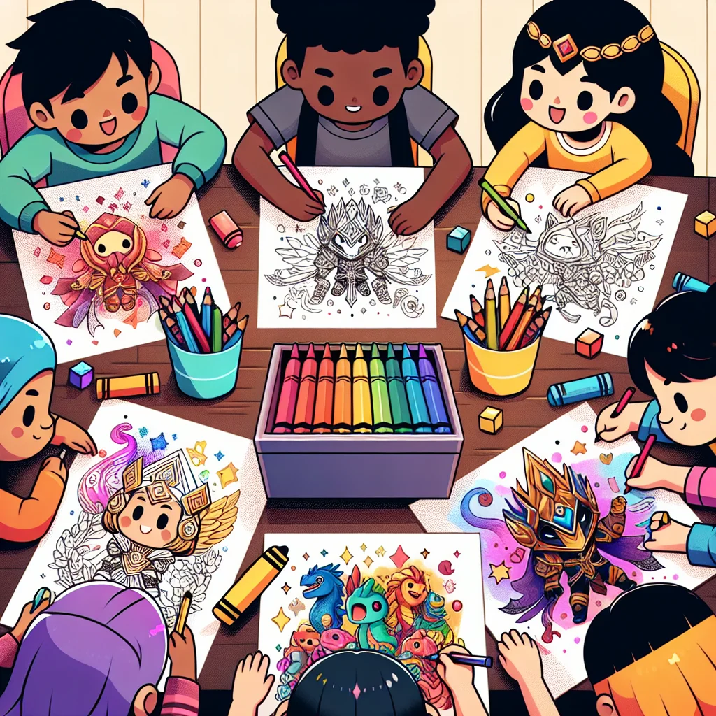Cara Kreatif Menggunakan Gambar Mewarnai Mobile Legend untuk Anak-anak