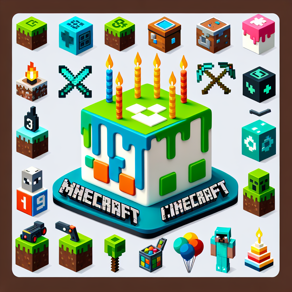 10 Creative Minecraft Birthday Cake Designs That Will Impress Any Gamer